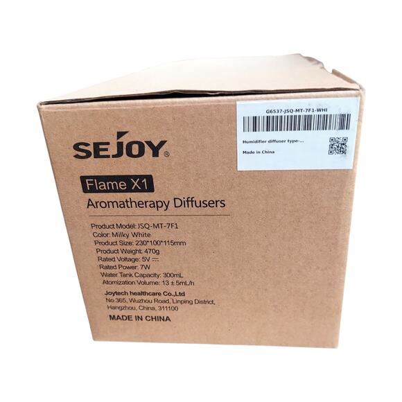 Sejoy Humidifier Aroma Diffuser Humidifier Ultrasonic Essential Oil Aromatherapy - Picture 7 of 9